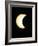 The Moon Partially Covers the Sun During the Peak of an Annular Eclipse Seen from Tel Aviv-null-Framed Photographic Print