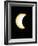 The Moon Partially Covers the Sun During the Peak of an Annular Eclipse Seen from Tel Aviv-null-Framed Photographic Print