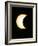 The Moon Partially Covers the Sun During the Peak of an Annular Eclipse Seen from Tel Aviv-null-Framed Photographic Print