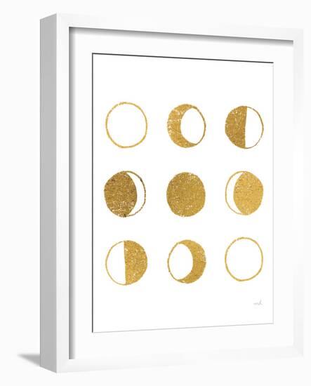 The Moon Phases-Moira Hershey-Framed Art Print