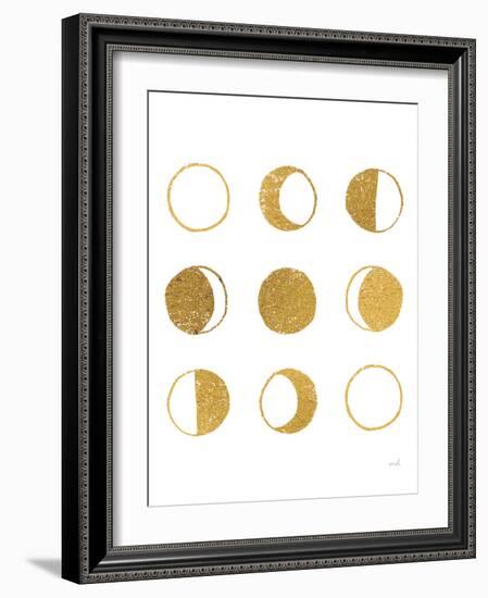 The Moon Phases-Moira Hershey-Framed Art Print