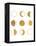 The Moon Phases-Moira Hershey-Framed Stretched Canvas