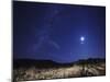 The Moon, Venus, Mars and Spica in a Quadruple Conjunction-Stocktrek Images-Mounted Photographic Print