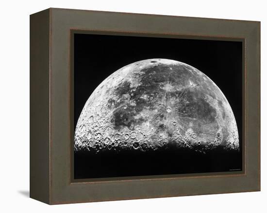 The Moon-Stocktrek Images-Framed Premier Image Canvas