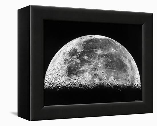 The Moon-Stocktrek Images-Framed Premier Image Canvas