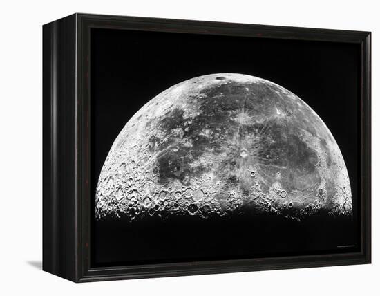 The Moon-Stocktrek Images-Framed Premier Image Canvas