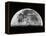 The Moon-Stocktrek Images-Framed Premier Image Canvas