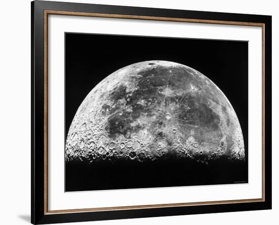 The Moon-Stocktrek Images-Framed Premium Photographic Print