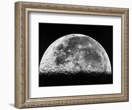 The Moon-Stocktrek Images-Framed Photographic Print