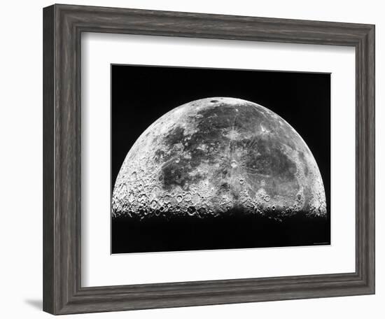 The Moon-Stocktrek Images-Framed Photographic Print