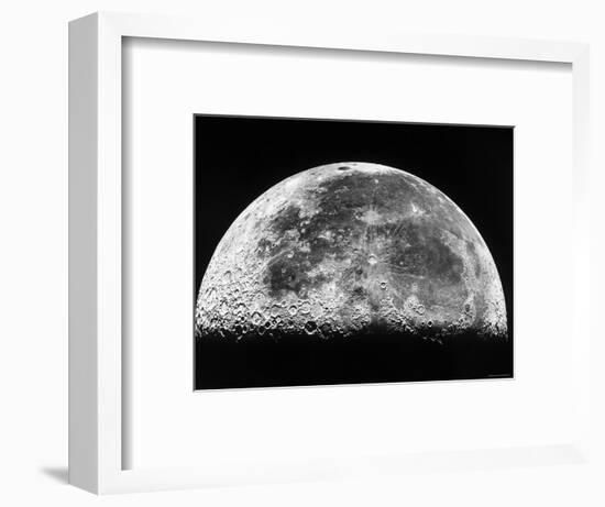 The Moon-Stocktrek Images-Framed Photographic Print