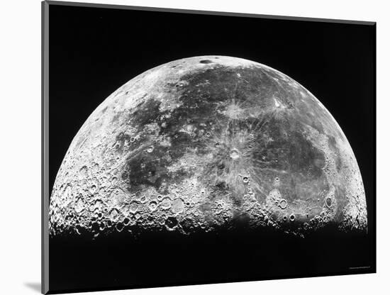 The Moon-Stocktrek Images-Mounted Photographic Print