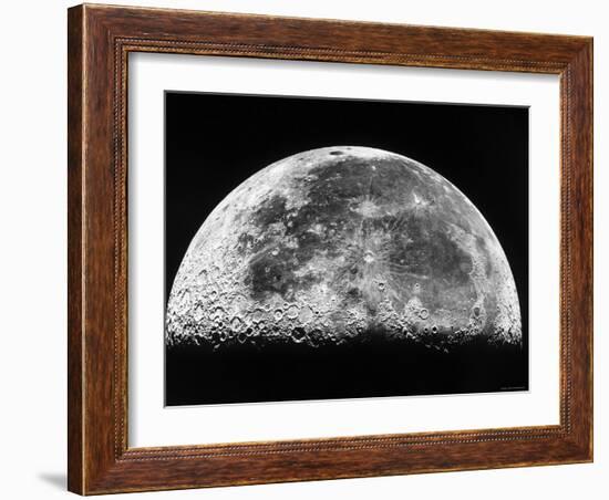 The Moon-Stocktrek Images-Framed Photographic Print