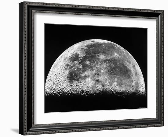 The Moon-Stocktrek Images-Framed Photographic Print