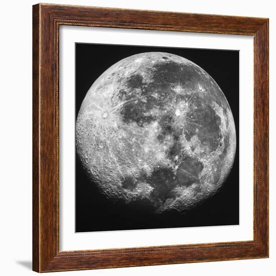 The Moon-Stocktrek Images-Framed Photographic Print