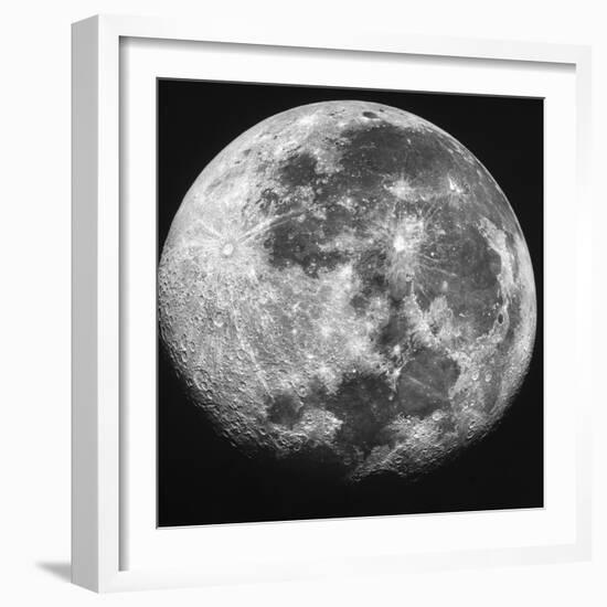 The Moon-Stocktrek Images-Framed Photographic Print