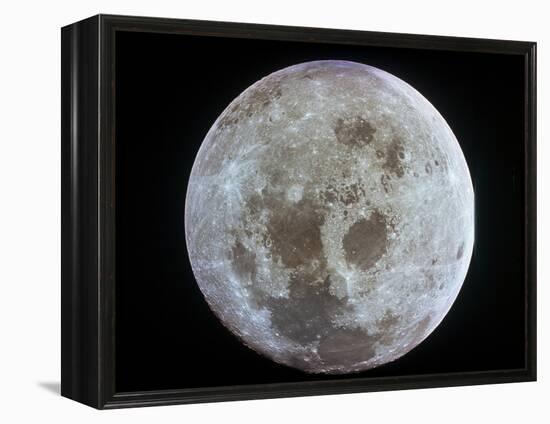 The Moon-Stocktrek Images-Framed Premier Image Canvas