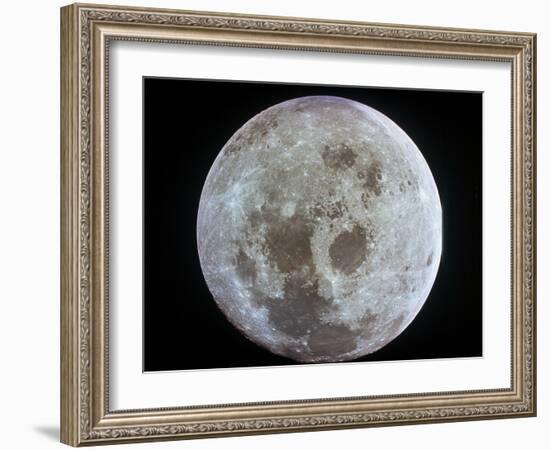 The Moon-Stocktrek Images-Framed Photographic Print