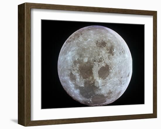 The Moon-Stocktrek Images-Framed Photographic Print