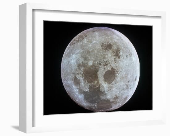 The Moon-Stocktrek Images-Framed Photographic Print