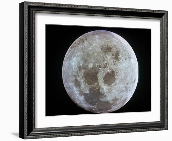 The Moon-Stocktrek Images-Framed Photographic Print