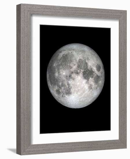 The Moon-Design Fabrikken-Framed Photographic Print