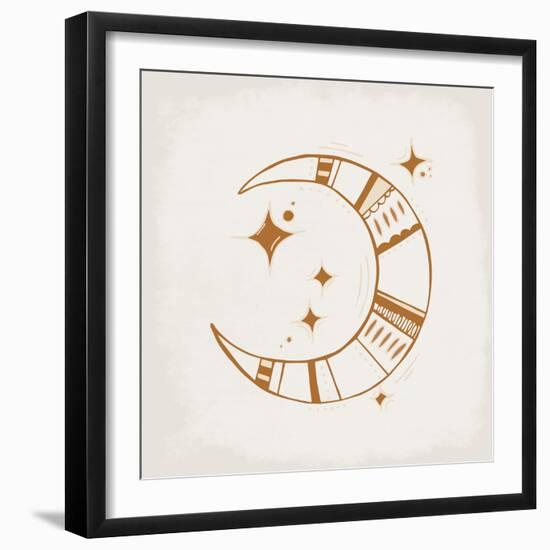 The Moon-Kimberly Allen-Framed Art Print