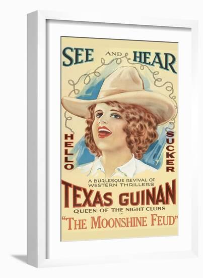 The Moonshine Feud-null-Framed Art Print