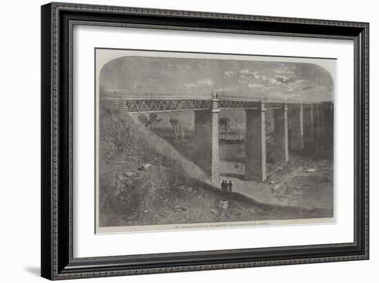 The Moorabool Viaduct on the Melbourne and Ballarat Railway, Australia-Richard Principal Leitch-Framed Giclee Print