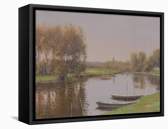 The Mooring-Edward Dawson-Framed Premier Image Canvas