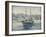 The Moorings (Oil on Board)-Laurence Fish-Framed Giclee Print