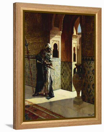 The Moorish Guard, the Alhambra-Rudolphe Ernst-Framed Premier Image Canvas