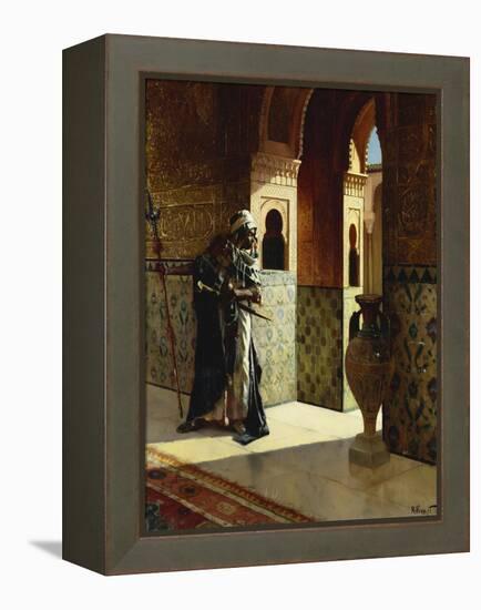 The Moorish Guard, the Alhambra-Rudolphe Ernst-Framed Premier Image Canvas