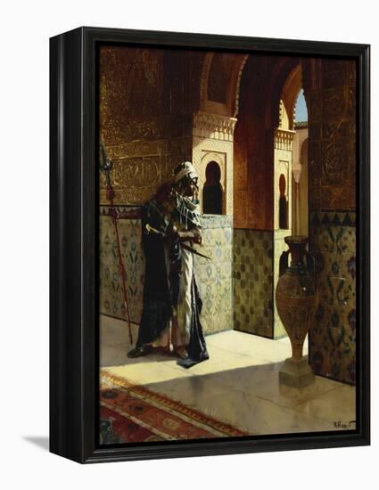 The Moorish Guard, the Alhambra-Rudolphe Ernst-Framed Premier Image Canvas