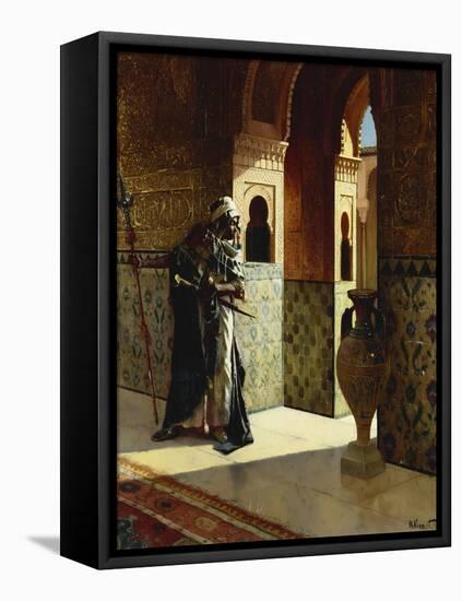 The Moorish Guard, the Alhambra-Rudolphe Ernst-Framed Premier Image Canvas