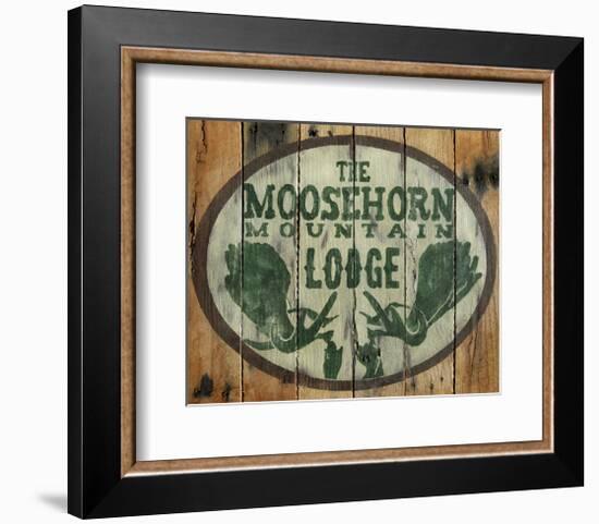 The Moosehorn Mountain Lodge-Katelyn Lynch-Framed Art Print