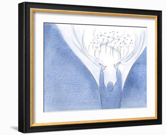 The More Christ is Present on Earth in the Soul, the Closer are Heaven and Earth Joined by His Powe-Elizabeth Wang-Framed Giclee Print