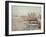The Moret Bridge during the Winter of 1889, after 1889 (Oil on Canvas)-Alfred Sisley-Framed Giclee Print