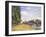 The Moret Bridge in the Summer, 1888-Alfred Sisley-Framed Giclee Print