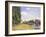 The Moret Bridge in the Summer, 1888-Alfred Sisley-Framed Giclee Print