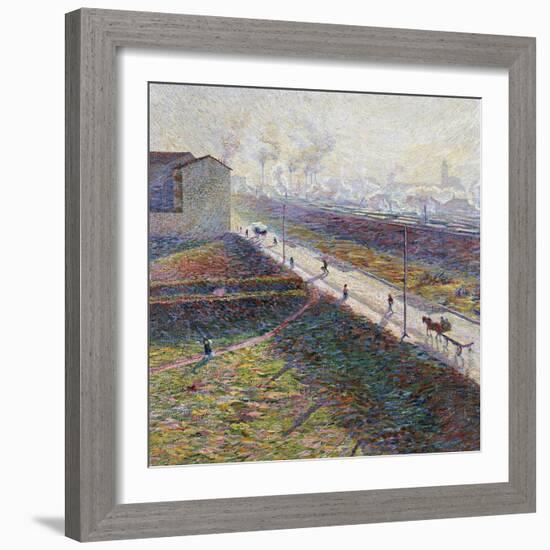 The Morning, 1908-Umberto Boccioni-Framed Giclee Print