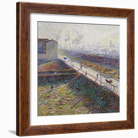 The Morning, 1908-Umberto Boccioni-Framed Giclee Print