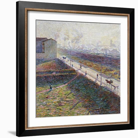 The Morning, 1908-Umberto Boccioni-Framed Giclee Print