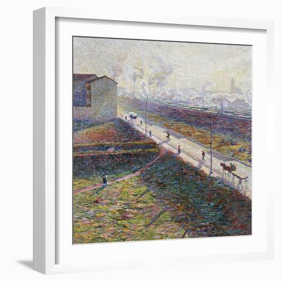 The Morning, 1908-Umberto Boccioni-Framed Giclee Print