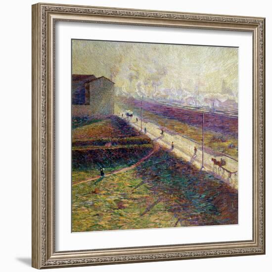 The Morning, 1909-Umberto Boccioni-Framed Giclee Print