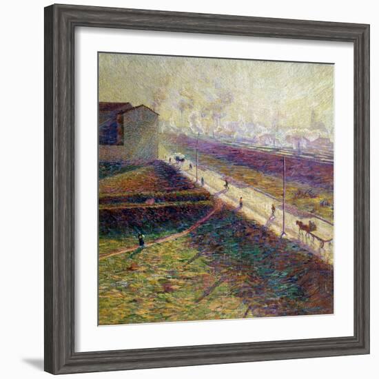 The Morning, 1909-Umberto Boccioni-Framed Giclee Print