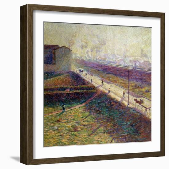 The Morning, 1909-Umberto Boccioni-Framed Giclee Print