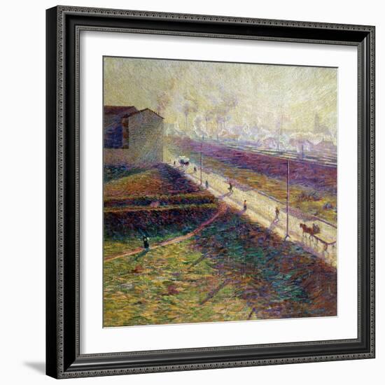 The Morning, 1909-Umberto Boccioni-Framed Giclee Print