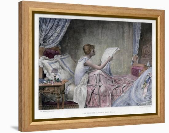 The Morning after the Ball, Late 19th Century-Champollion-Framed Premier Image Canvas