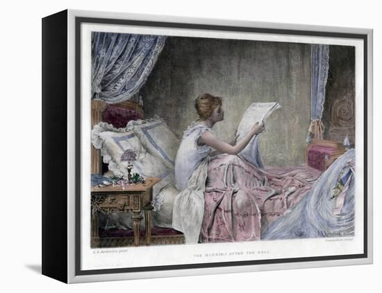 The Morning after the Ball, Late 19th Century-Champollion-Framed Premier Image Canvas